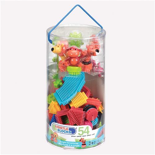 Au Sycomore Bristle Block Jungle 54 pièces